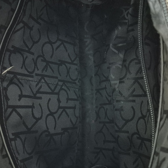 Calvin Klein Monogram Black Crossbody Bag - Picture 10 of 14